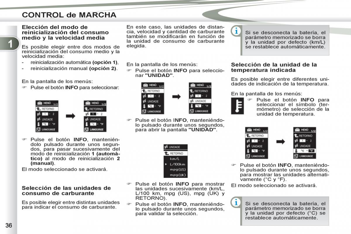 Peugeot 4007 manual del propietario / page 38