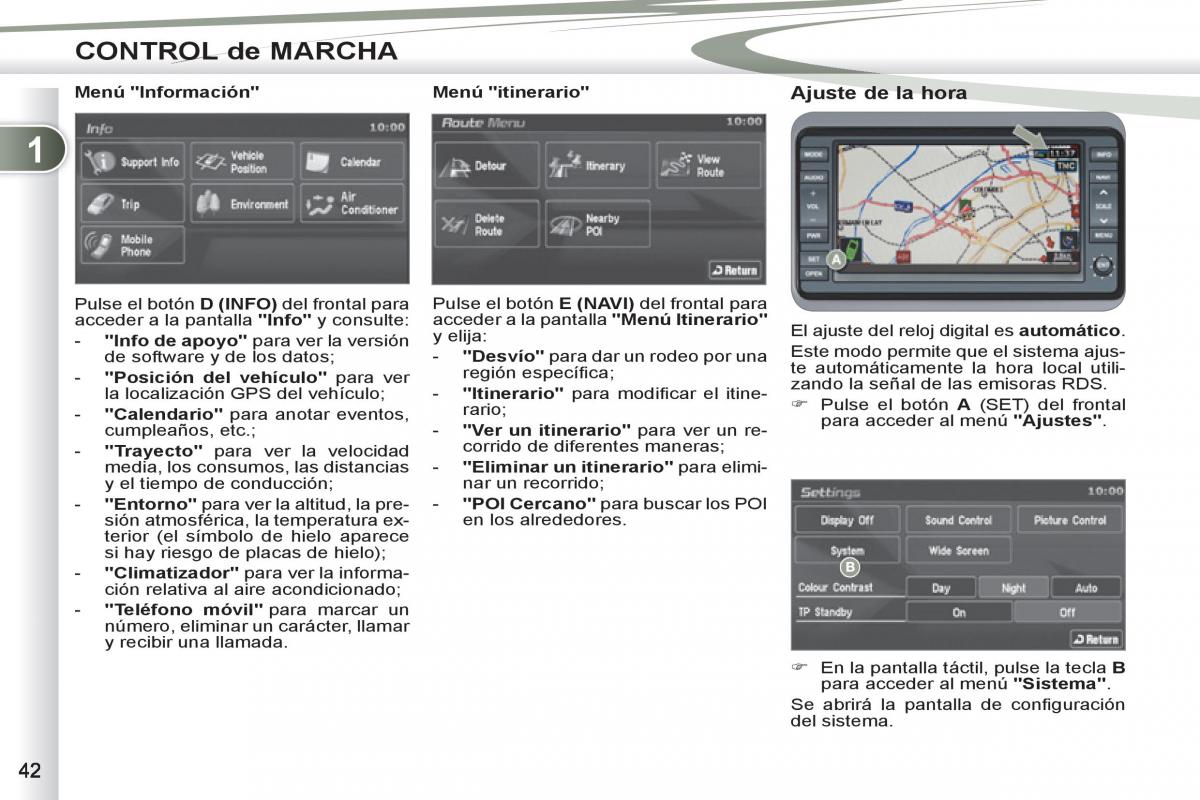 Peugeot 4007 manual del propietario / page 44