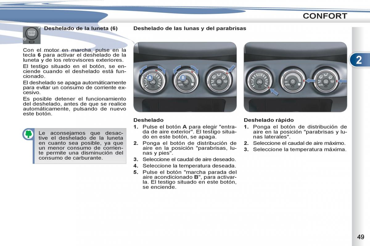 Peugeot 4007 manual del propietario / page 51