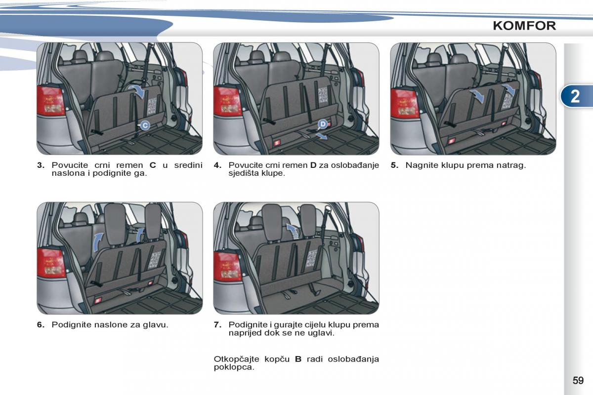 Peugeot 4007 vlasnicko uputstvo / page 61