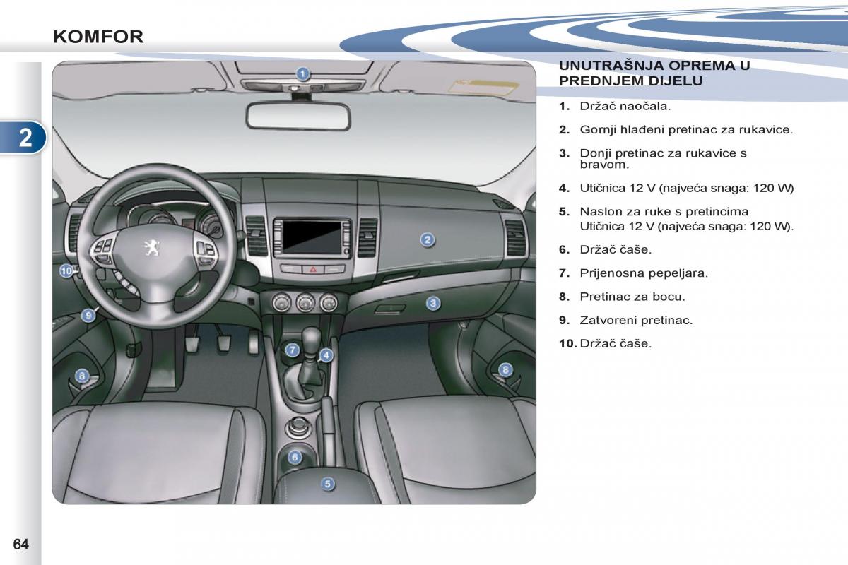 Peugeot 4007 vlasnicko uputstvo / page 66