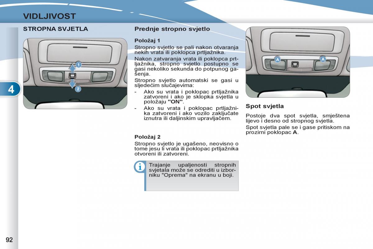 Peugeot 4007 vlasnicko uputstvo / page 94