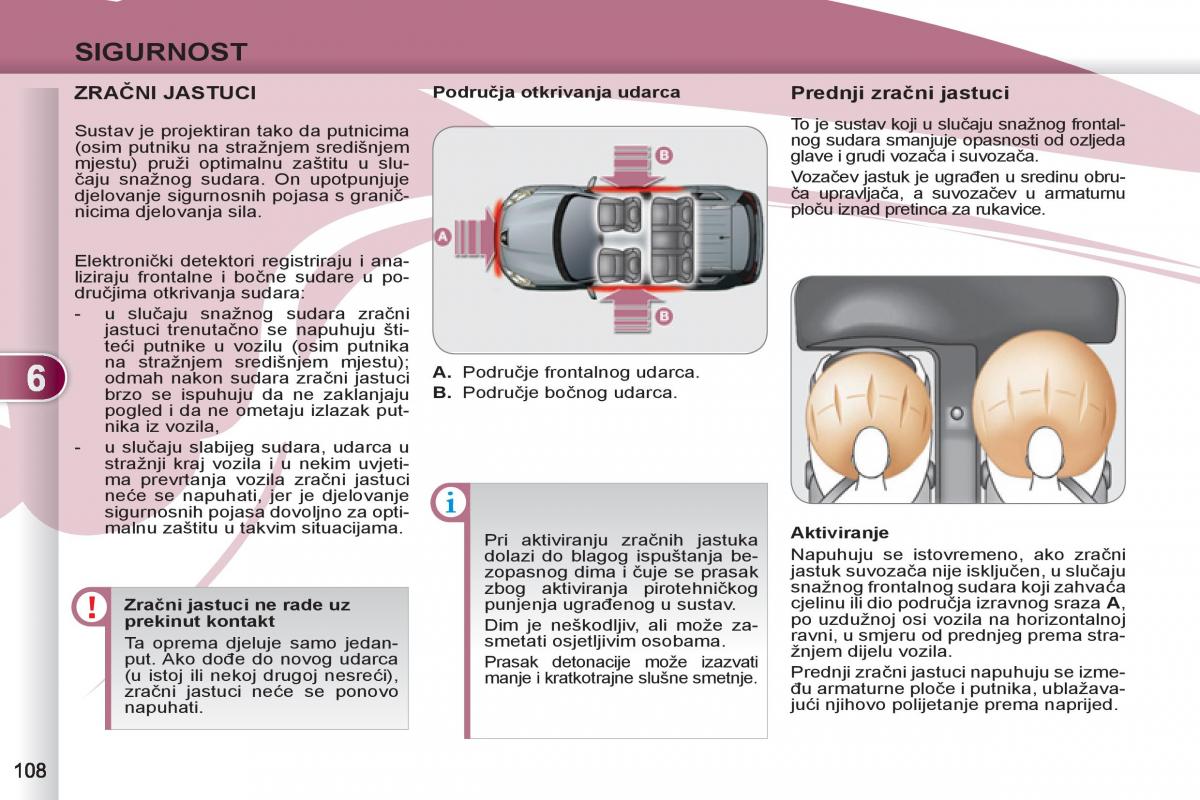 Peugeot 4007 vlasnicko uputstvo / page 110