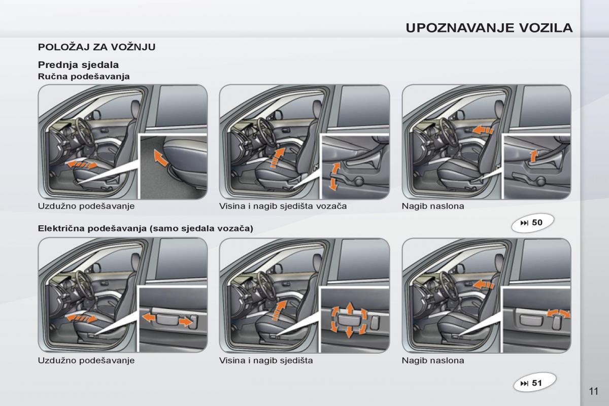 Peugeot 4007 vlasnicko uputstvo / page 13