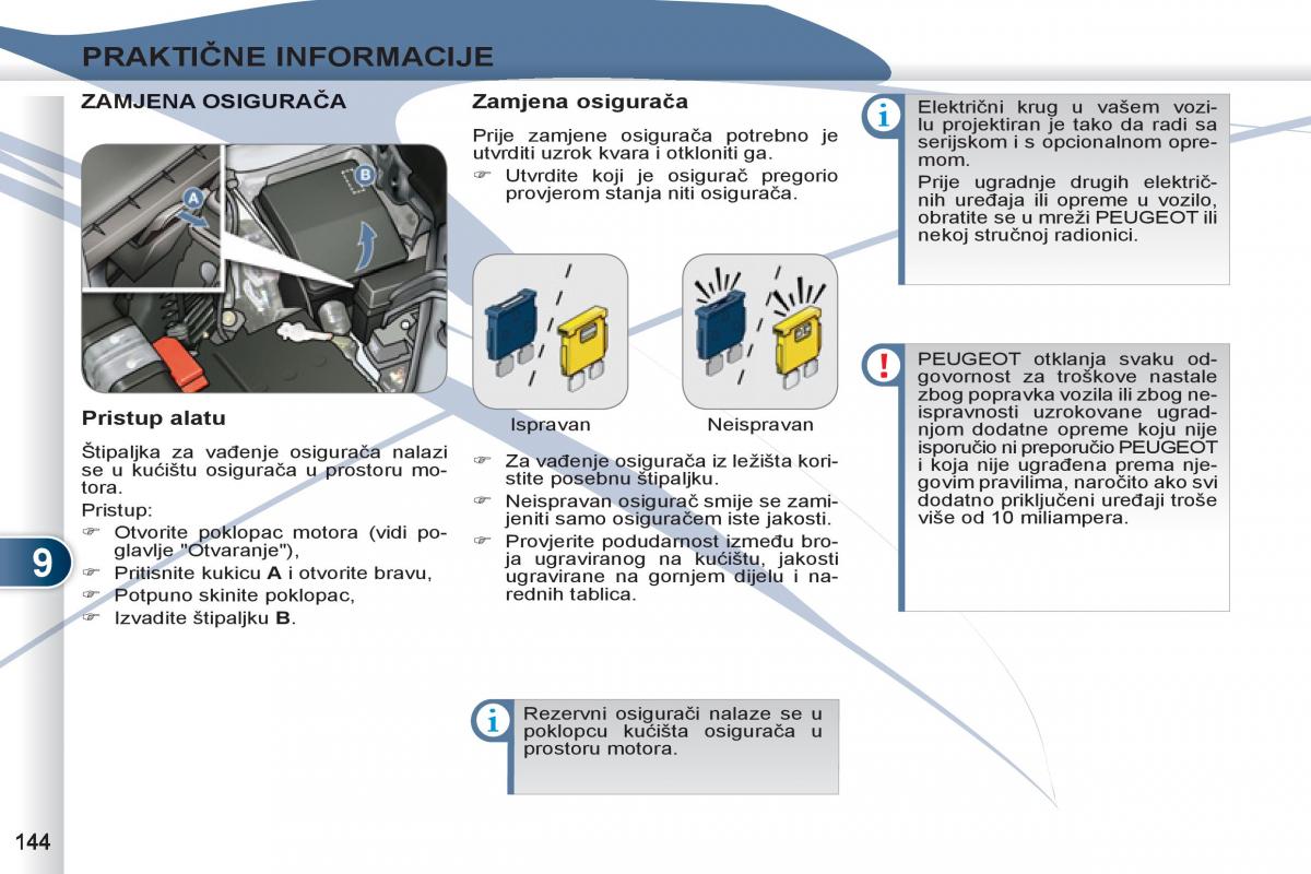 Peugeot 4007 vlasnicko uputstvo / page 146