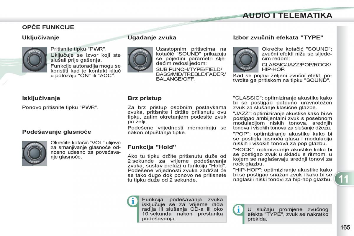 Peugeot 4007 vlasnicko uputstvo / page 167