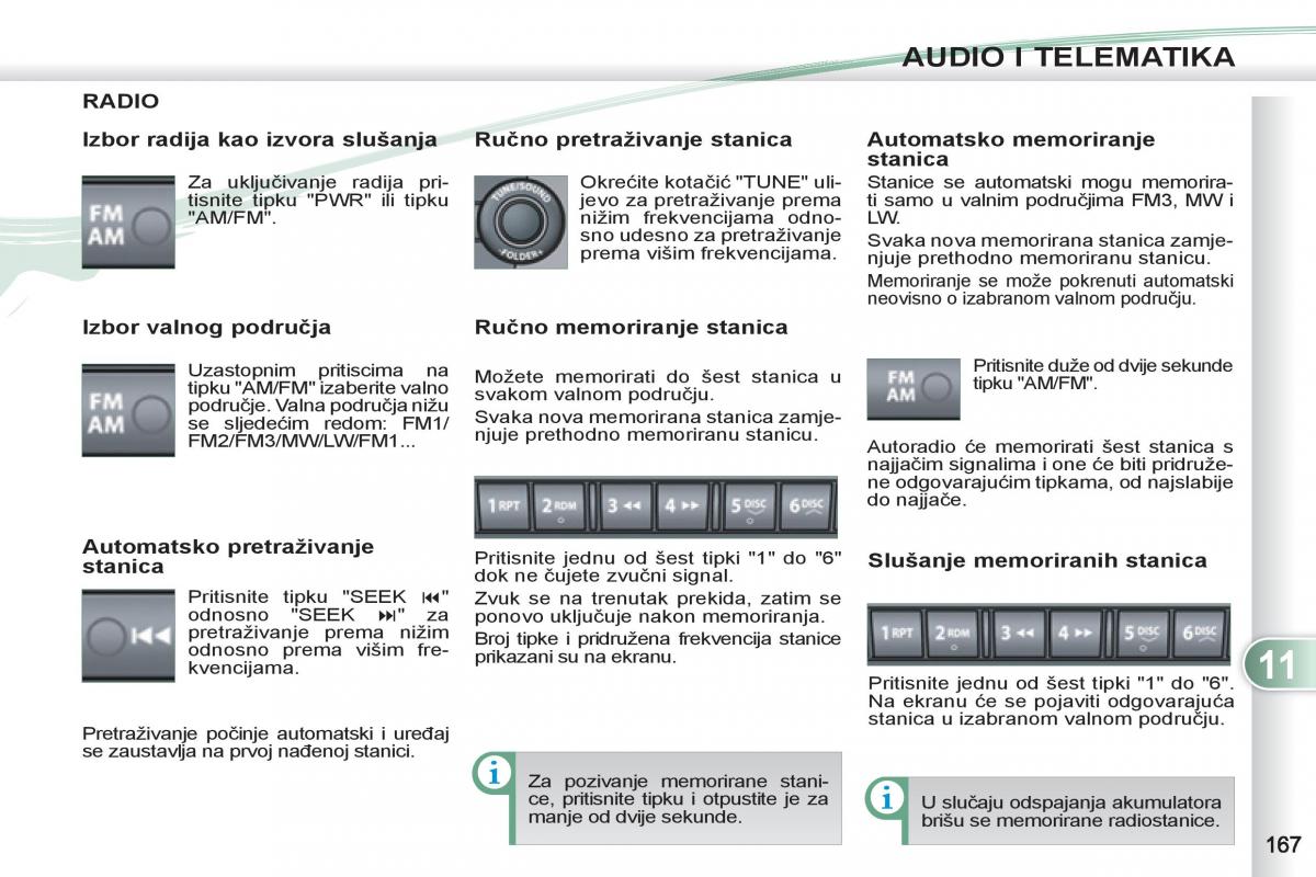 Peugeot 4007 vlasnicko uputstvo / page 169