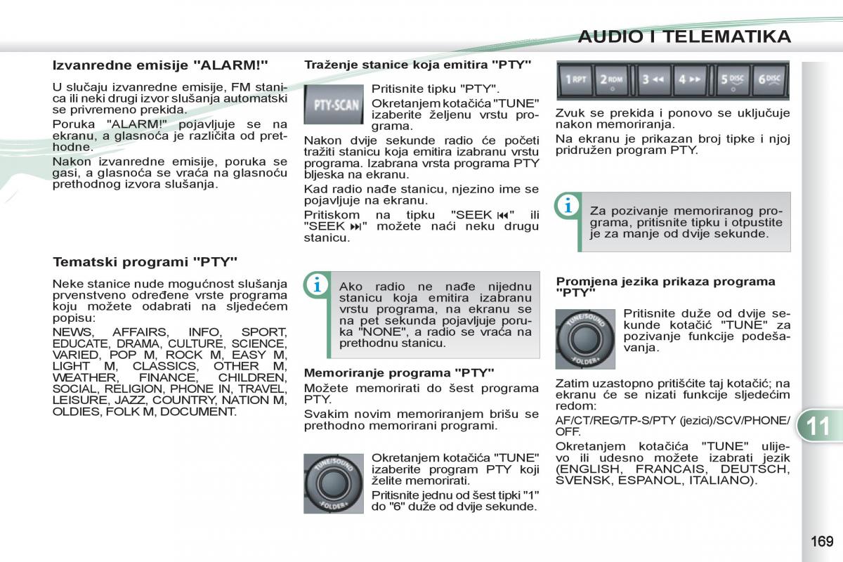 Peugeot 4007 vlasnicko uputstvo / page 171