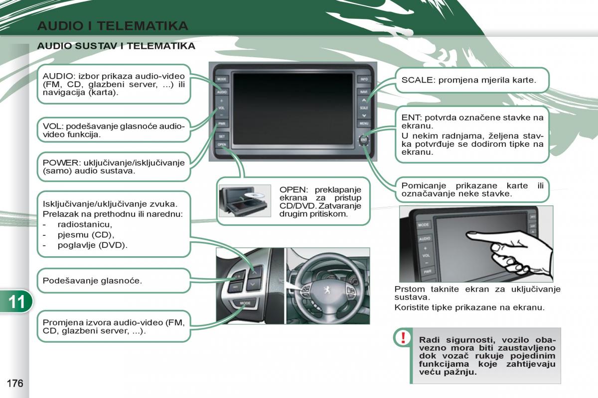 Peugeot 4007 vlasnicko uputstvo / page 178