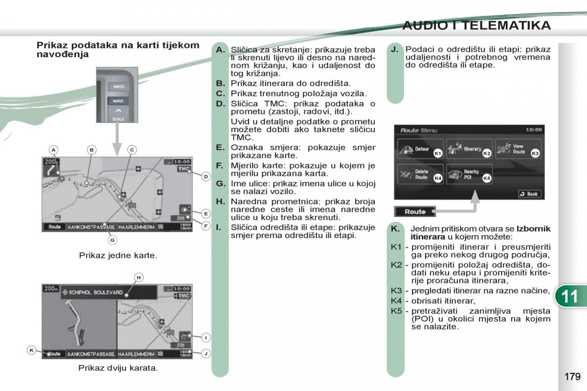 Peugeot 4007 vlasnicko uputstvo / page 181