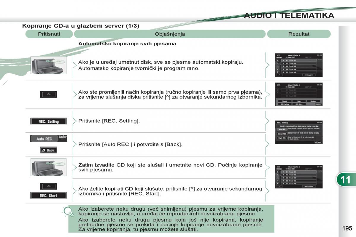 Peugeot 4007 vlasnicko uputstvo / page 197