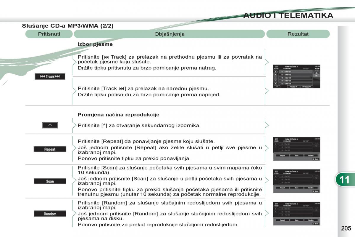 Peugeot 4007 vlasnicko uputstvo / page 207