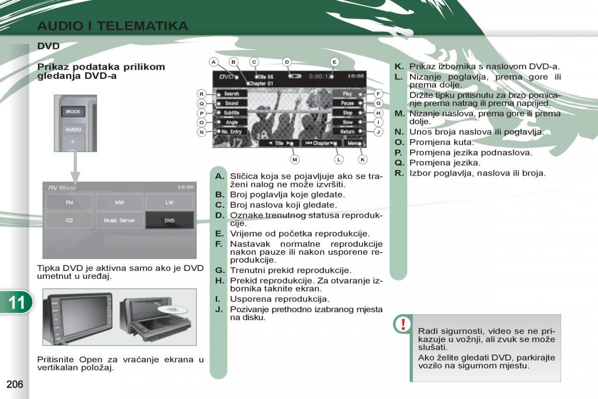 Peugeot 4007 vlasnicko uputstvo / page 208