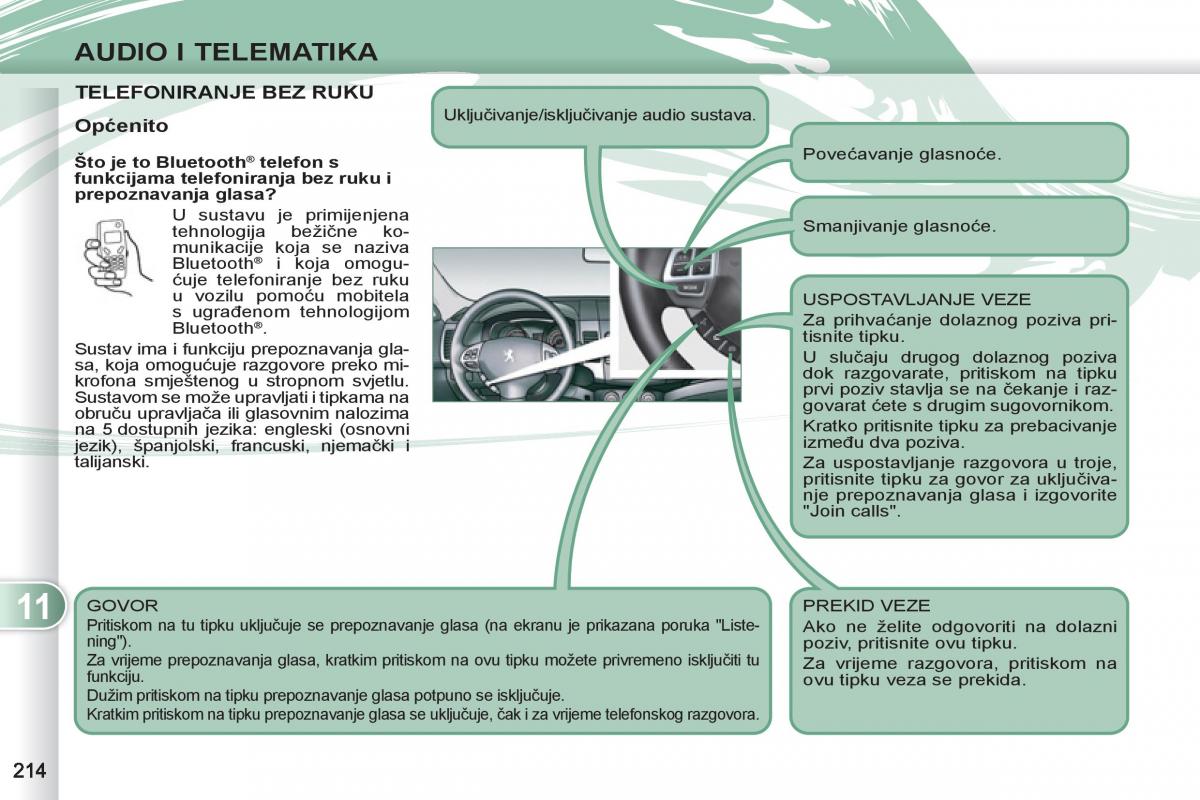 Peugeot 4007 vlasnicko uputstvo / page 216