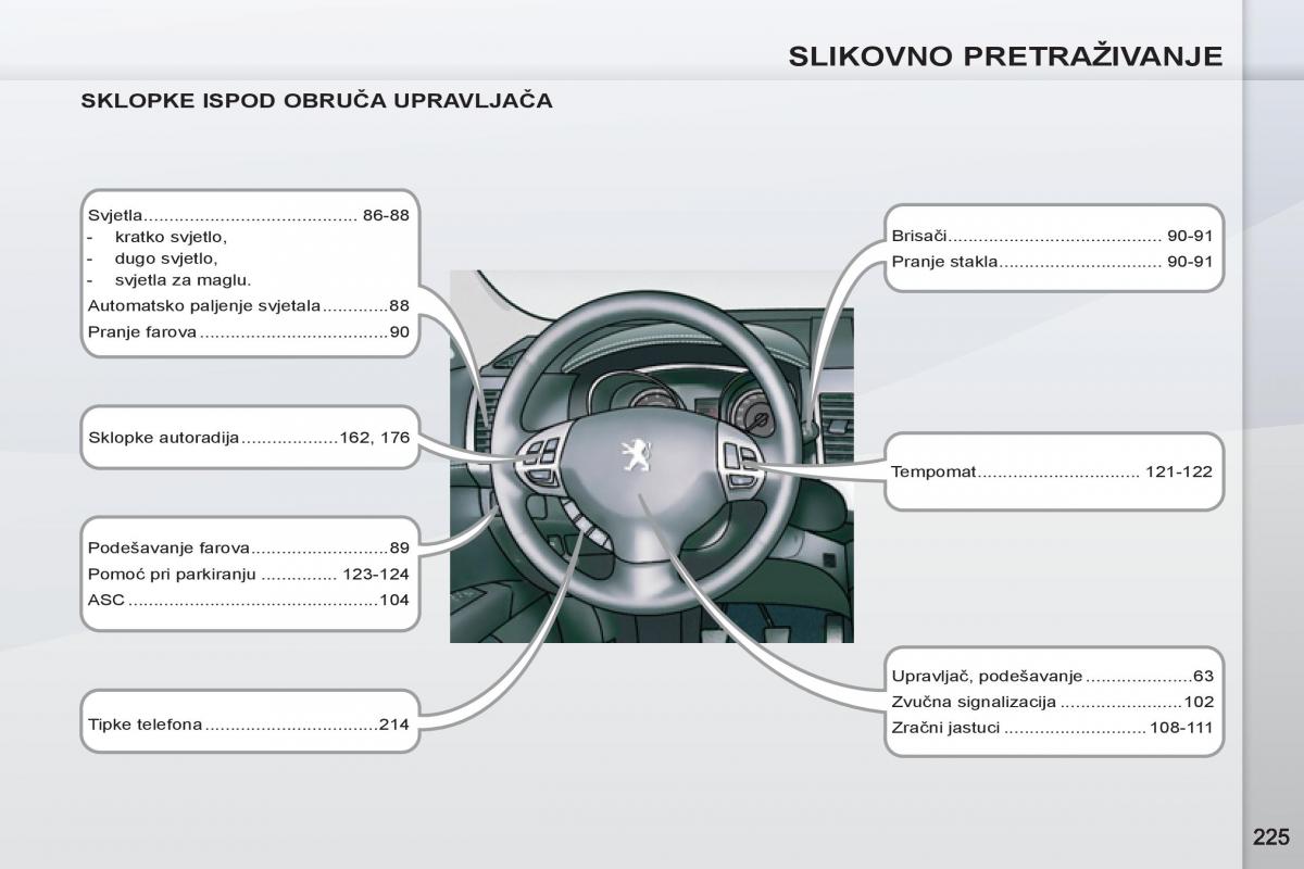 Peugeot 4007 vlasnicko uputstvo / page 227