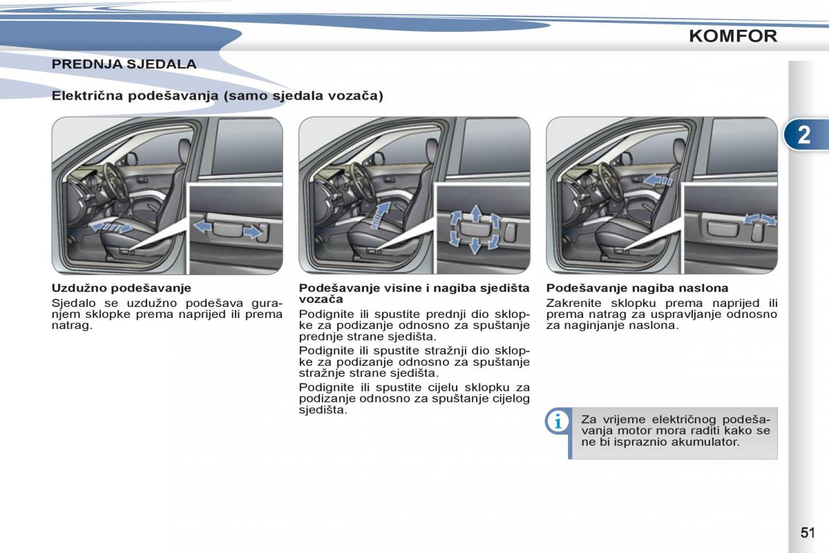 Peugeot 4007 vlasnicko uputstvo / page 53