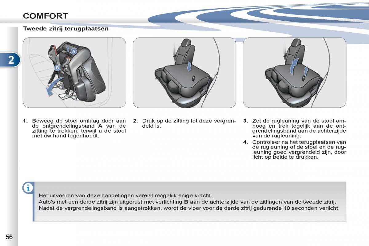 Peugeot 4007 handleiding / page 58