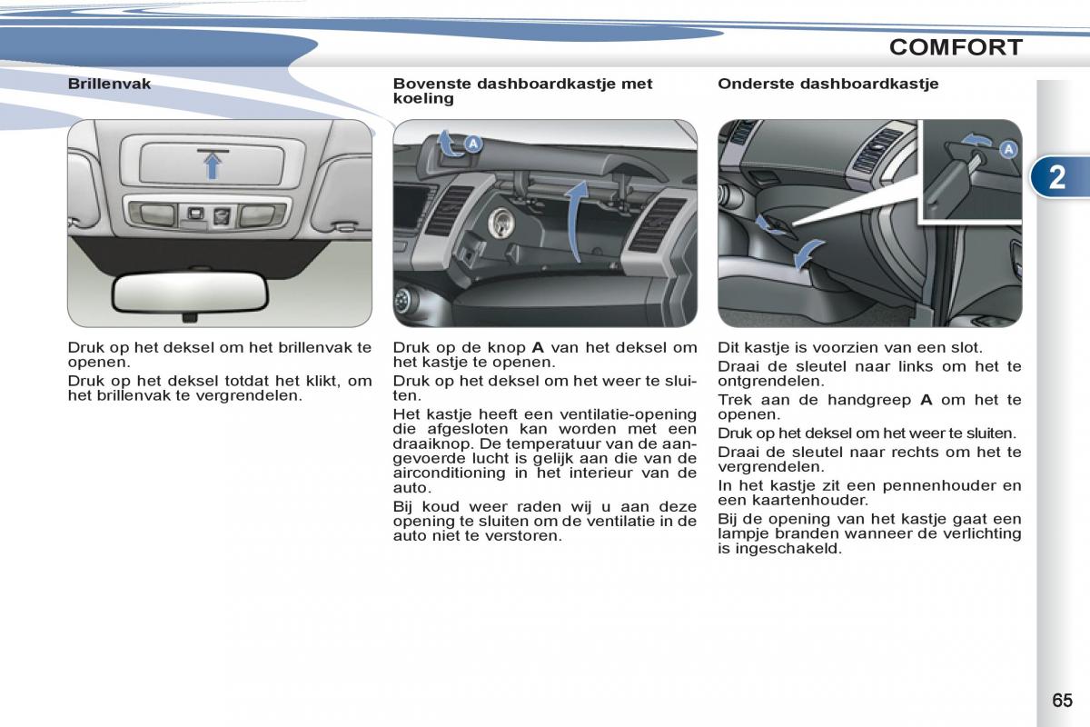 Peugeot 4007 handleiding / page 67