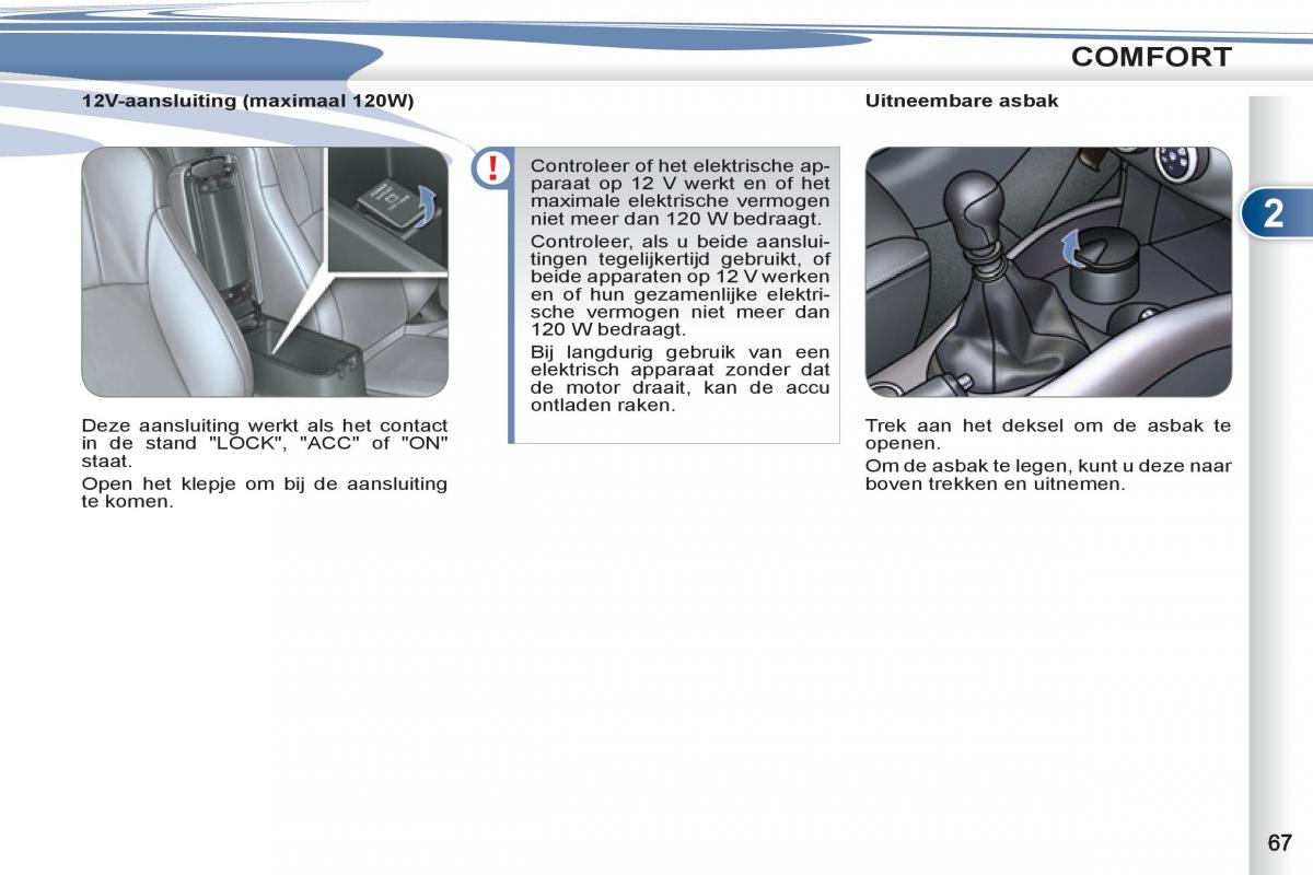 Peugeot 4007 handleiding / page 69