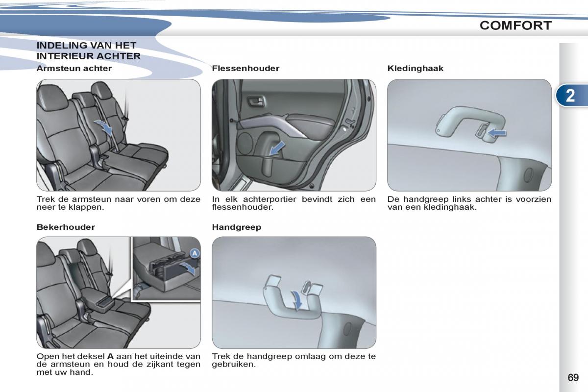 Peugeot 4007 handleiding / page 71