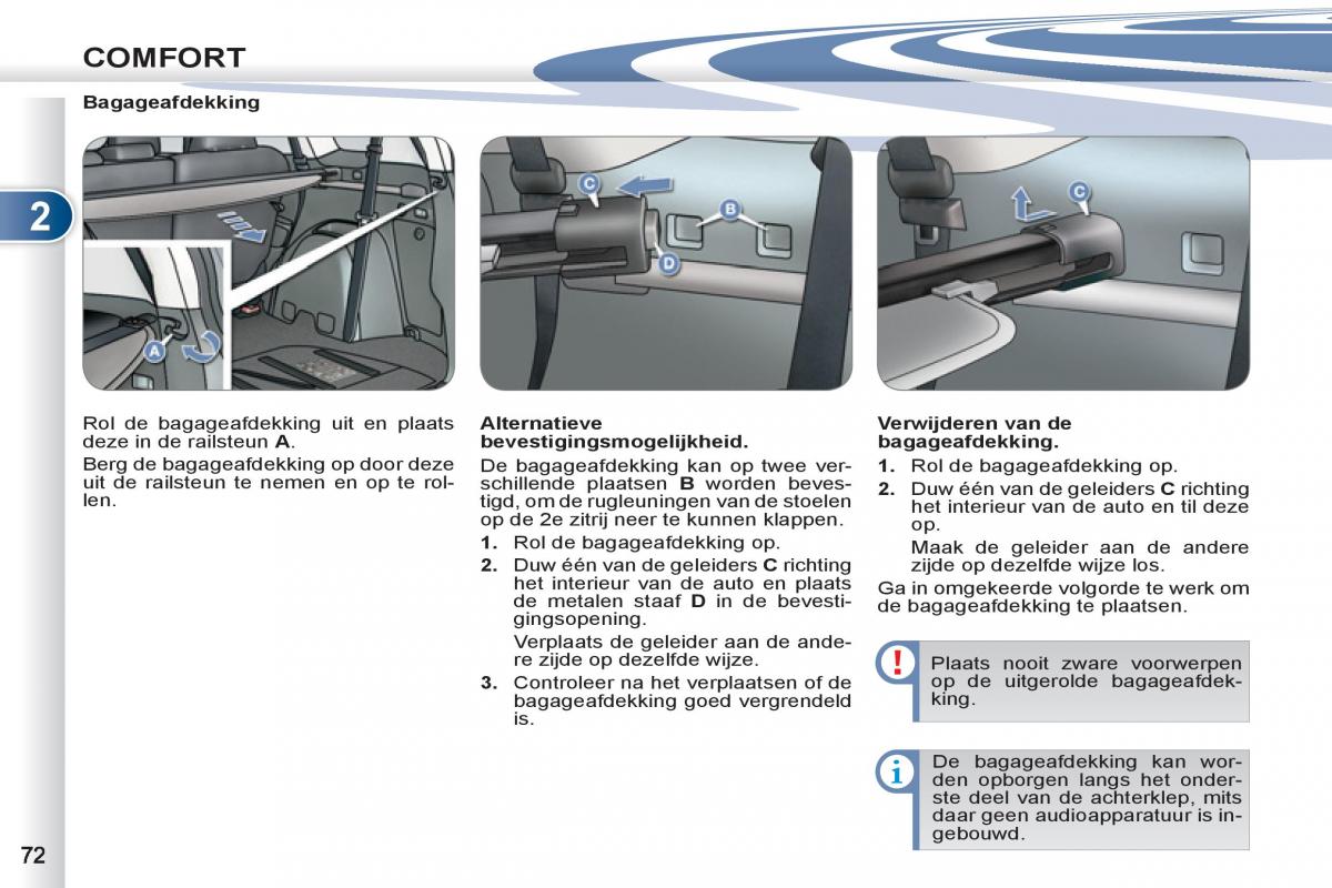 Peugeot 4007 handleiding / page 74