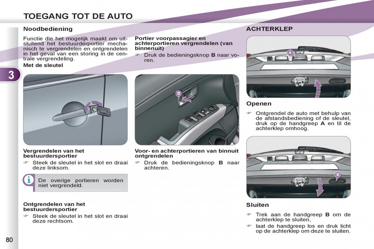 Peugeot 4007 handleiding / page 82