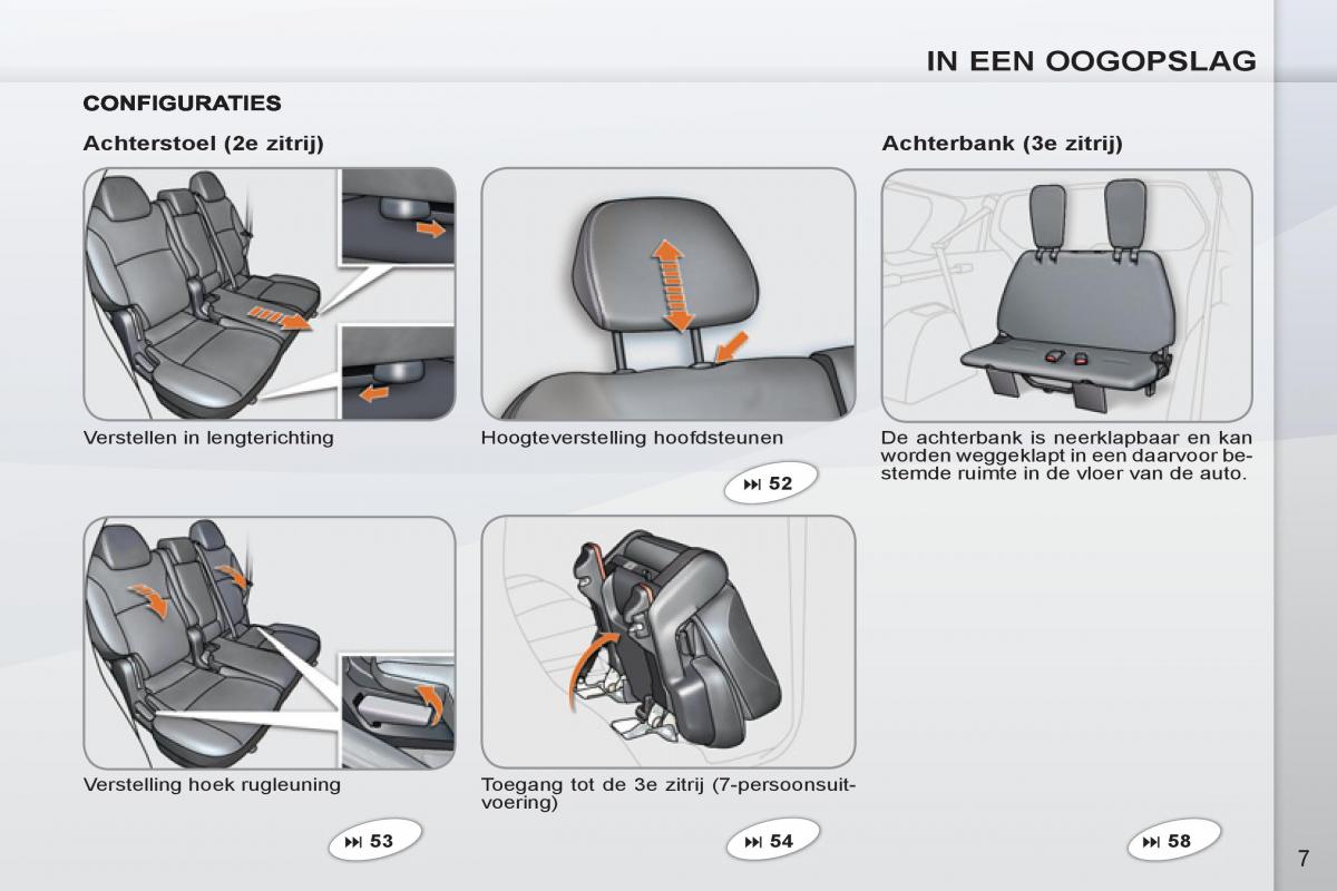 Peugeot 4007 handleiding / page 9