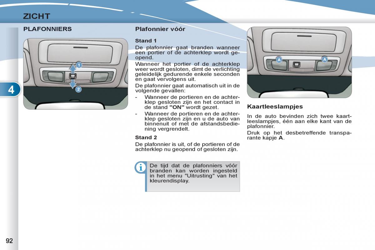 Peugeot 4007 handleiding / page 94