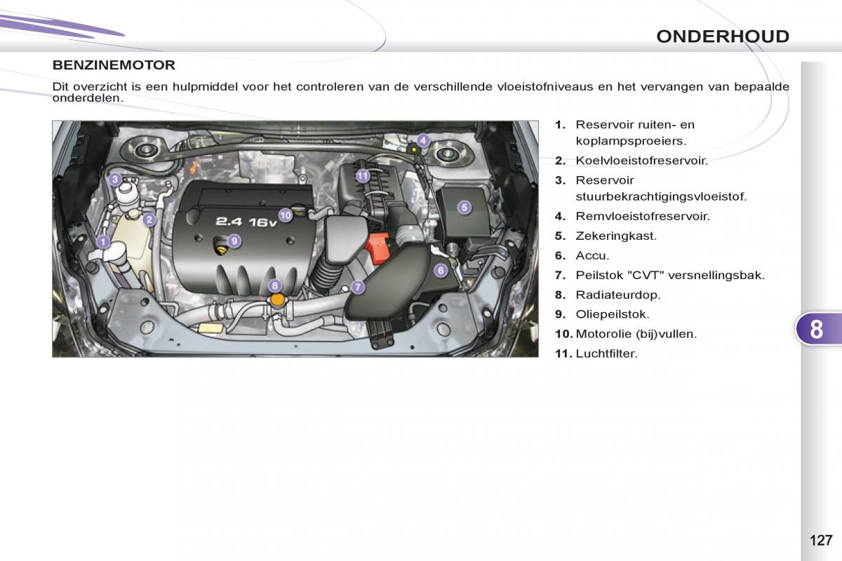 Peugeot 4007 handleiding / page 129