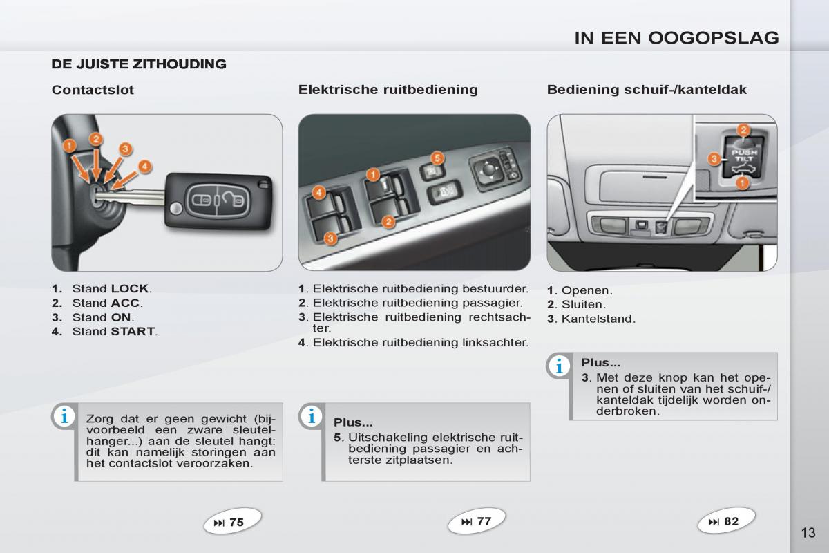 Peugeot 4007 handleiding / page 15