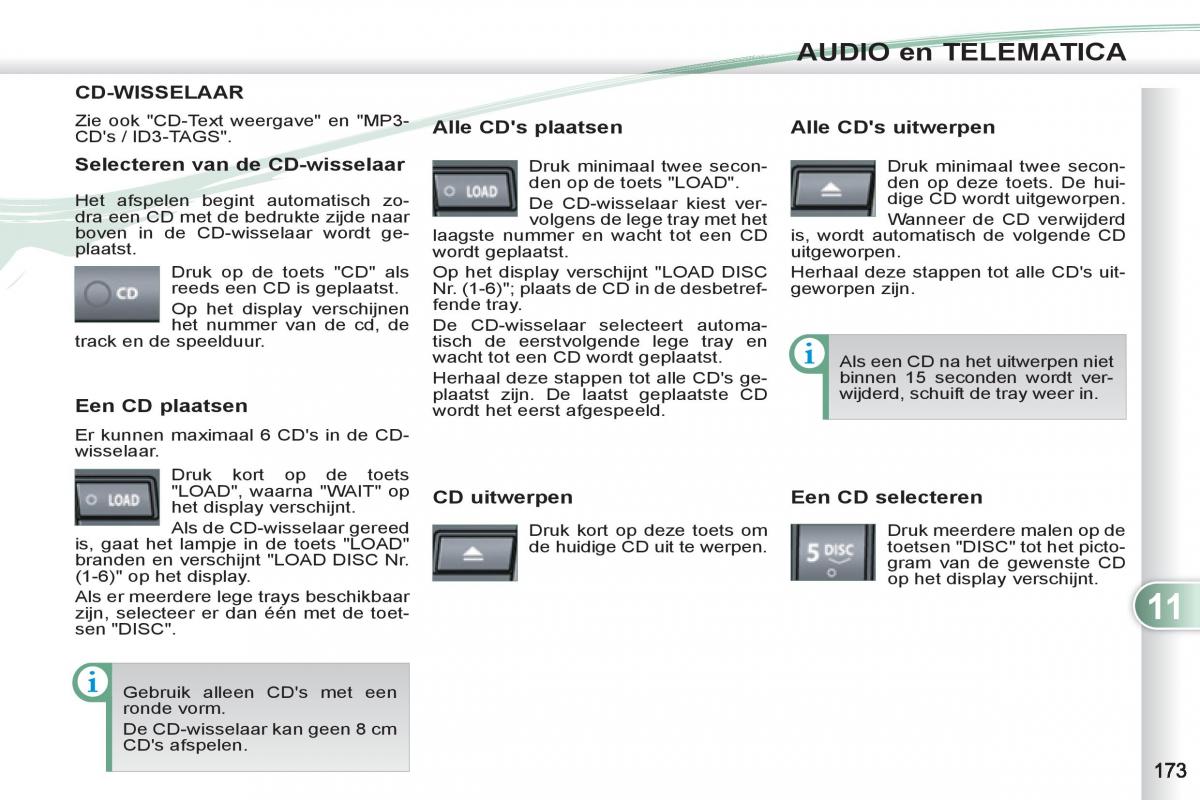 Peugeot 4007 handleiding / page 175