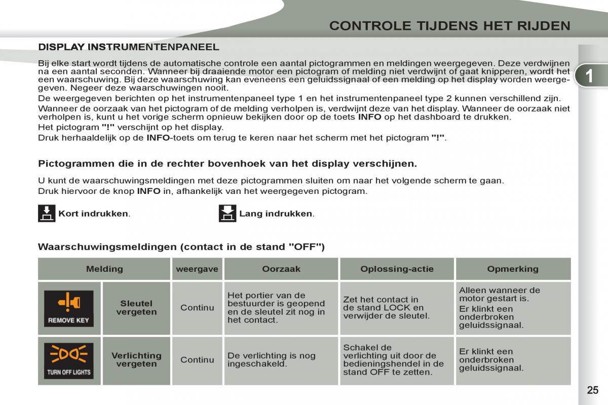 Peugeot 4007 handleiding / page 27