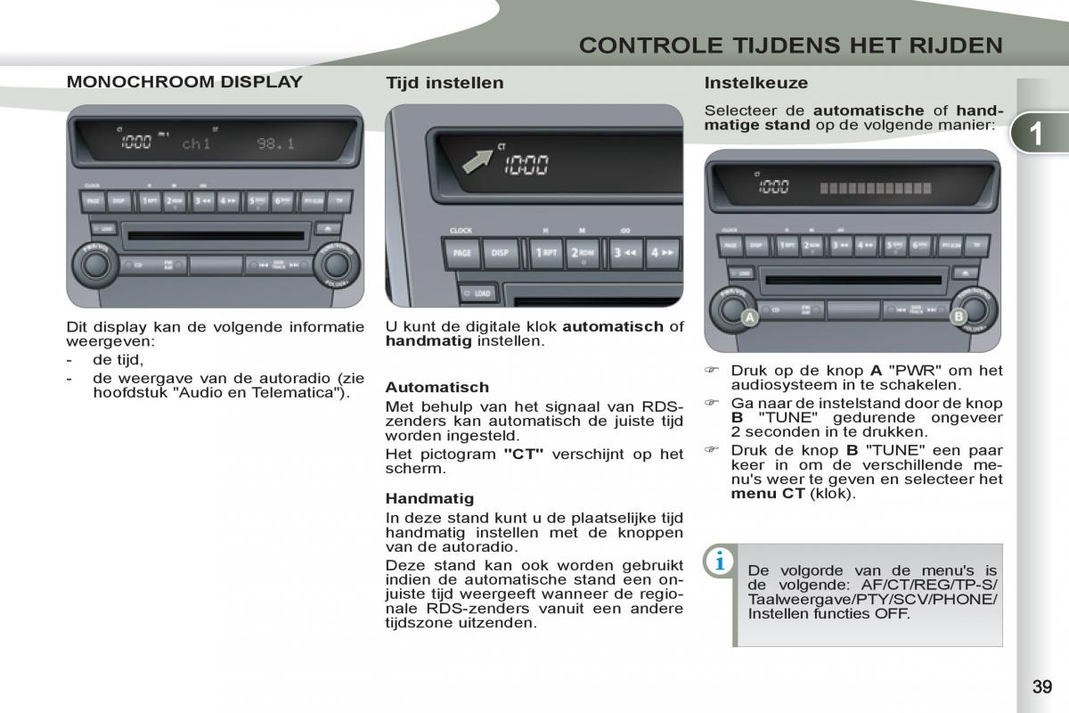 Peugeot 4007 handleiding / page 41