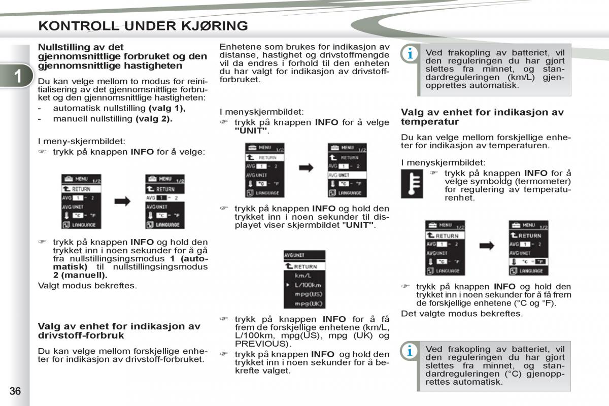 Peugeot 4007 bruksanvisningen / page 38