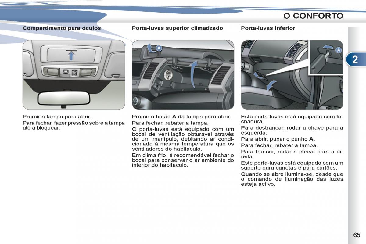 Peugeot 4007 manual del propietario / page 67