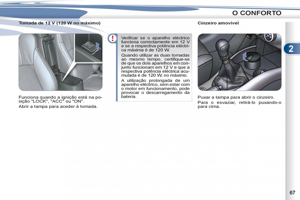 Peugeot 4007 manual del propietario / page 69