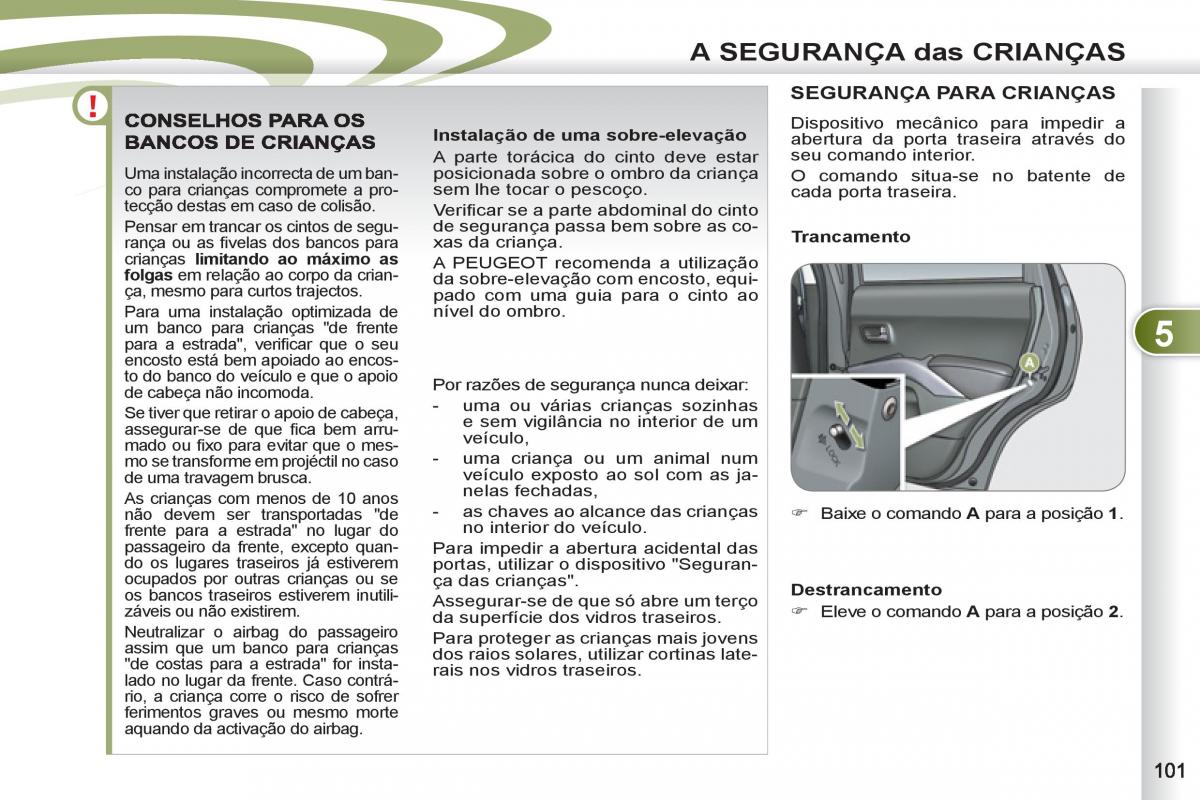 Peugeot 4007 manual del propietario / page 103