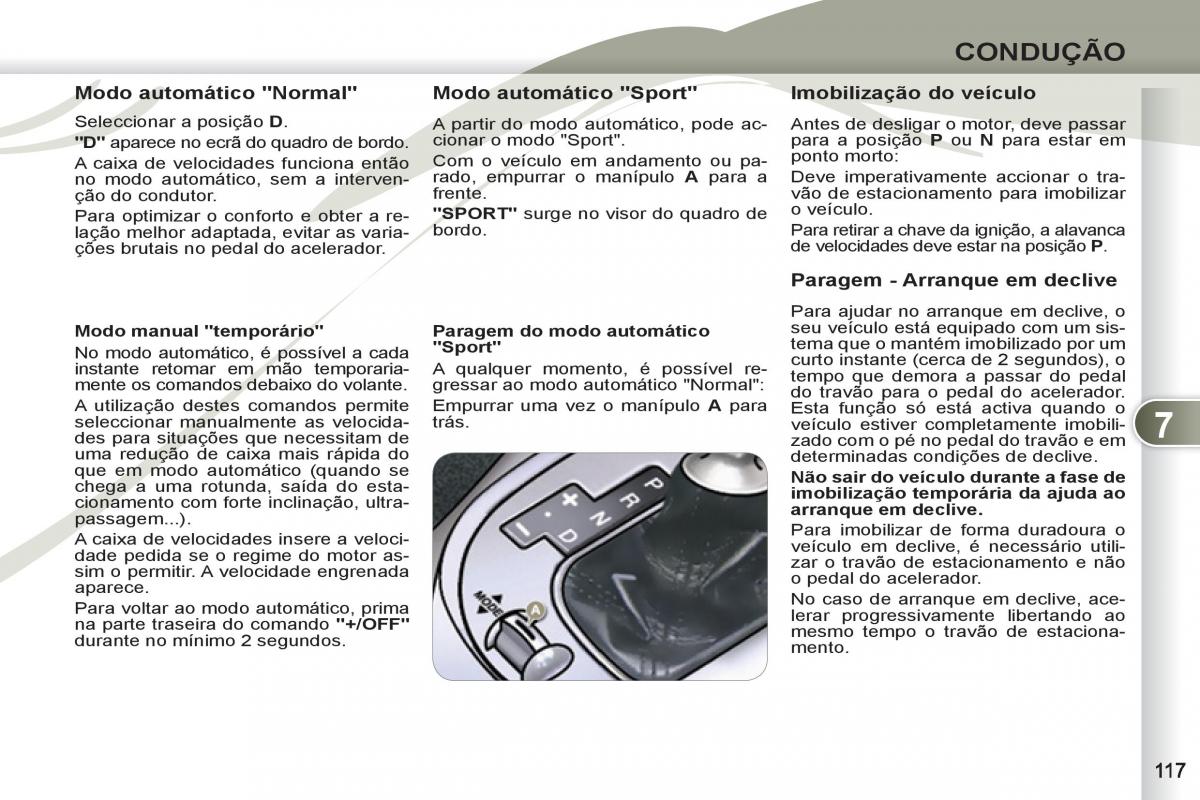 Peugeot 4007 manual del propietario / page 119