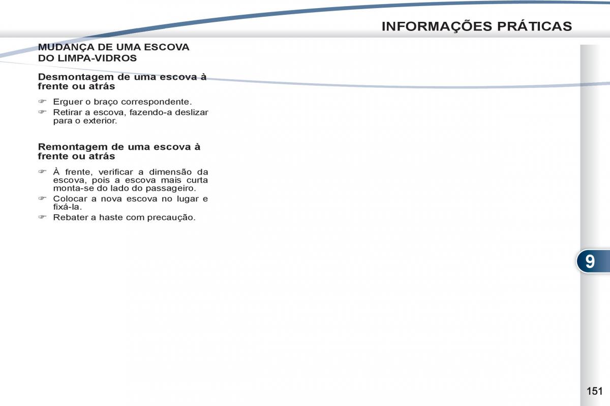 Peugeot 4007 manual del propietario / page 153