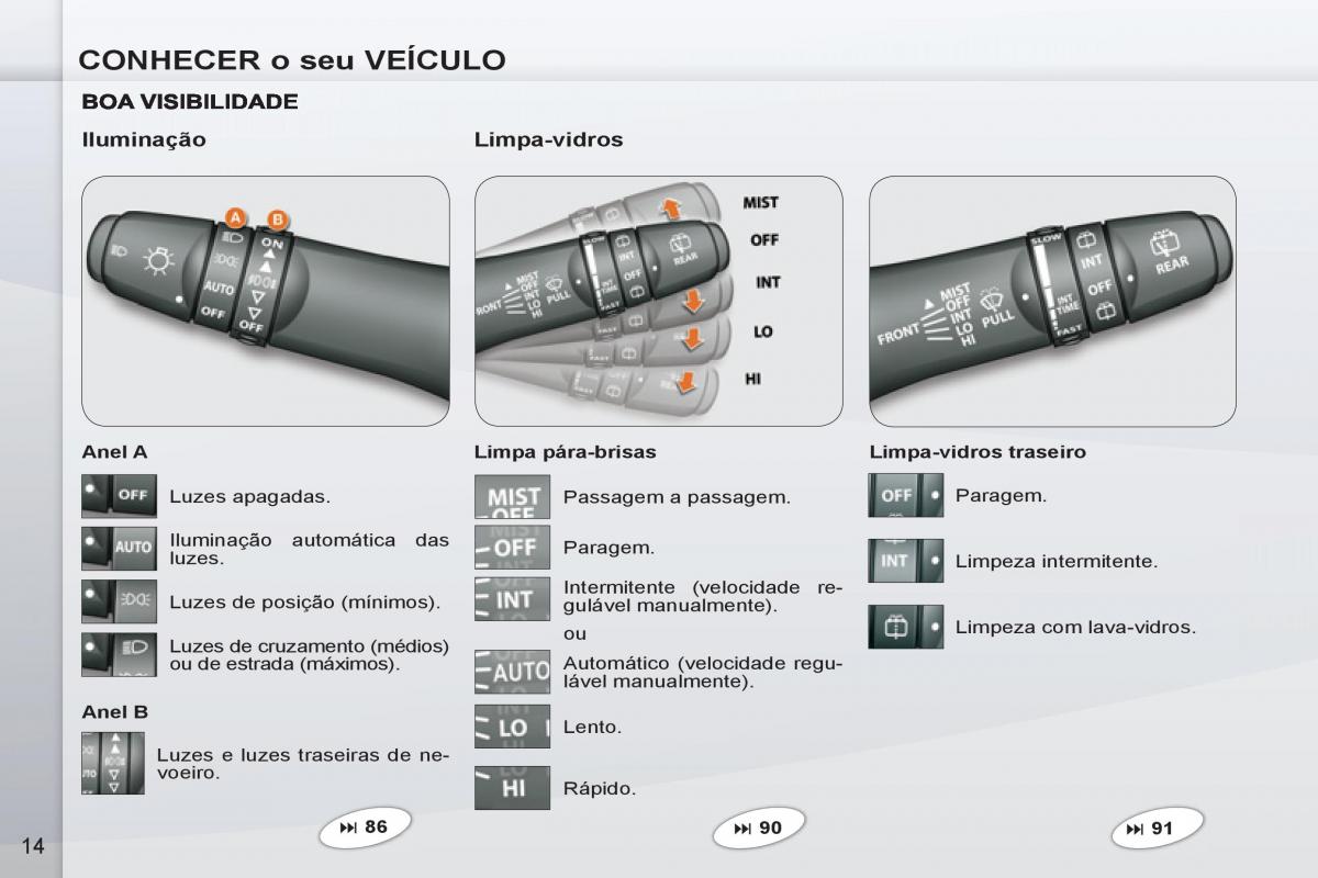 Peugeot 4007 manual del propietario / page 16