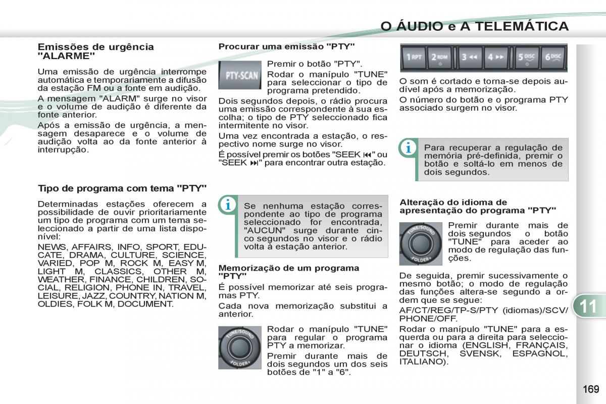 Peugeot 4007 manual del propietario / page 171