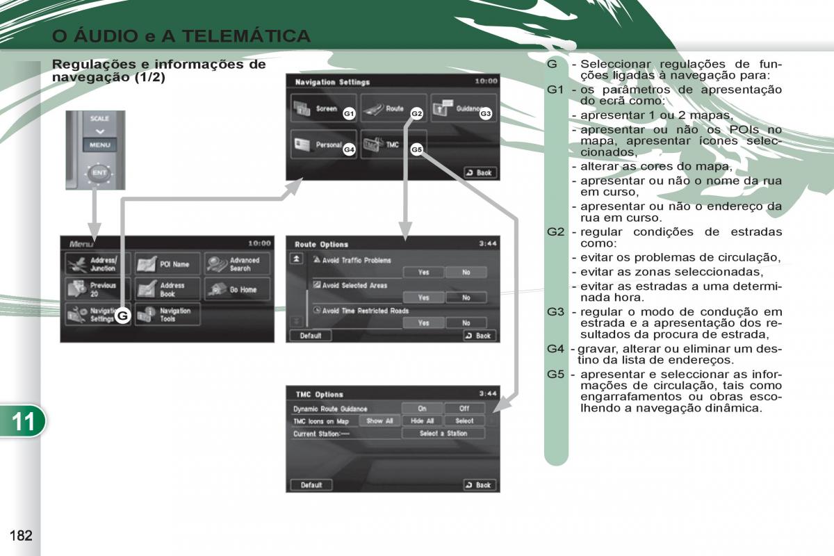 Peugeot 4007 manual del propietario / page 184