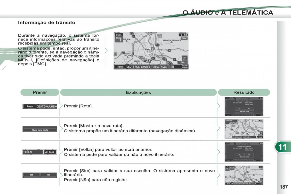 Peugeot 4007 manual del propietario / page 189