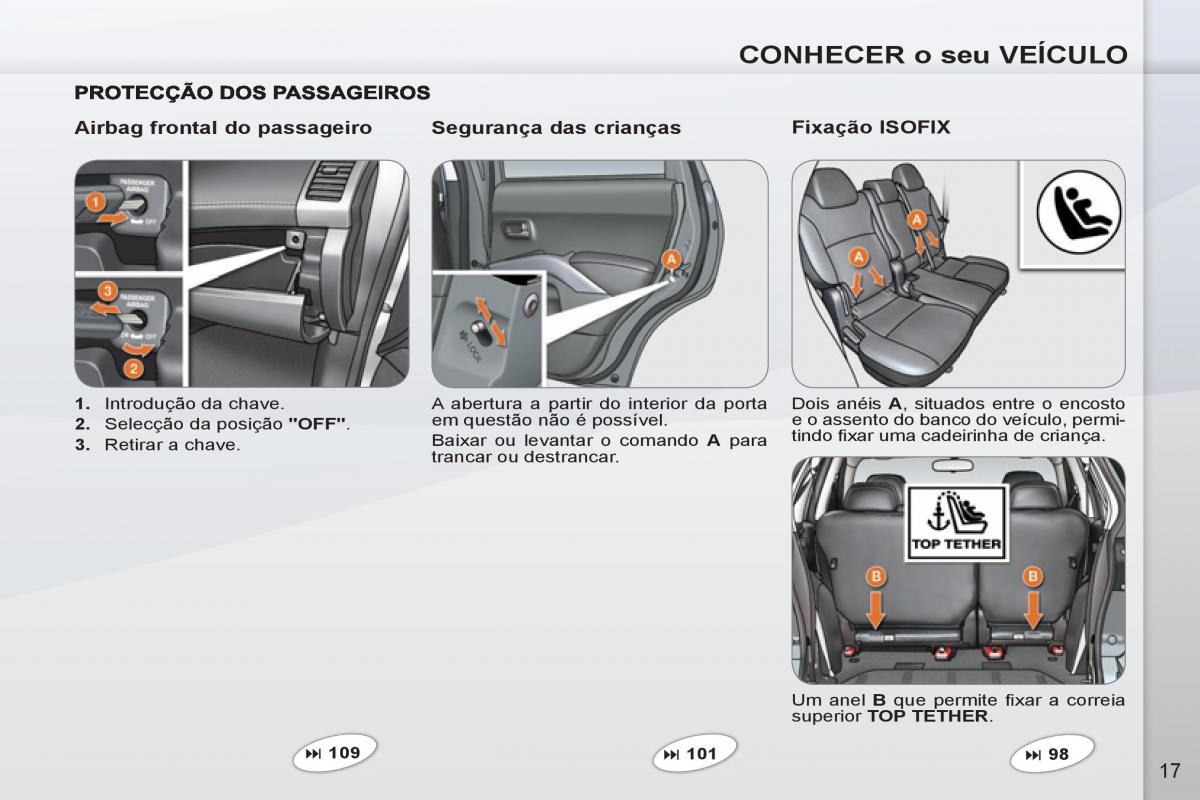 Peugeot 4007 manual del propietario / page 19