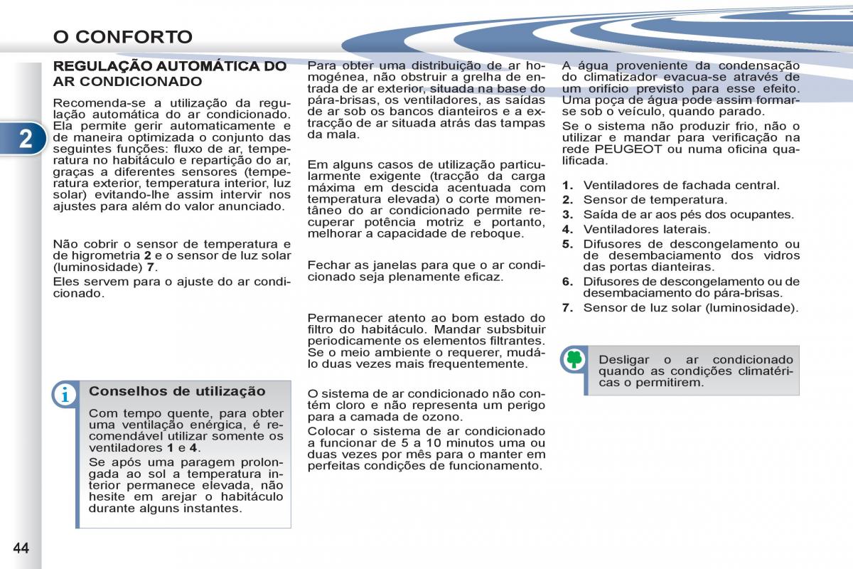 Peugeot 4007 manual del propietario / page 46