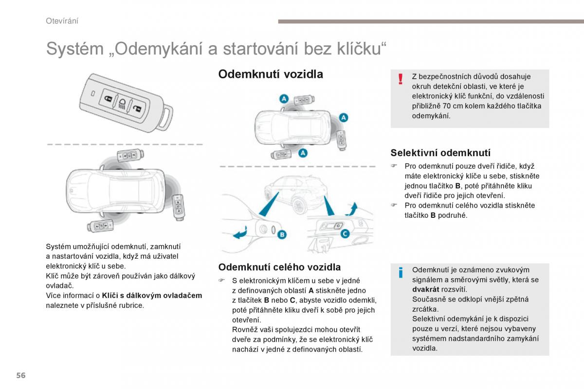 Peugeot 4008 navod k obsludze / page 58