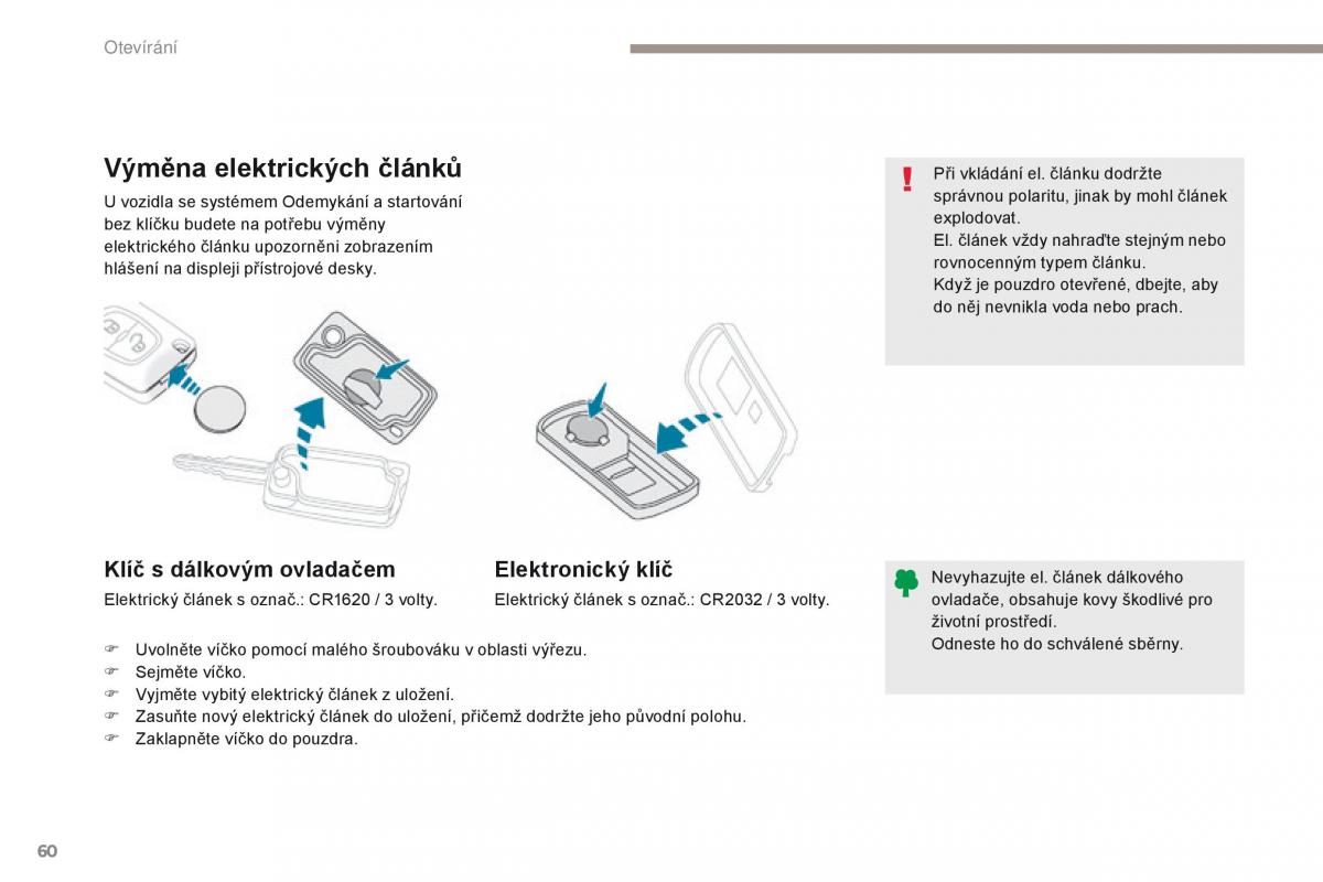 Peugeot 4008 navod k obsludze / page 62