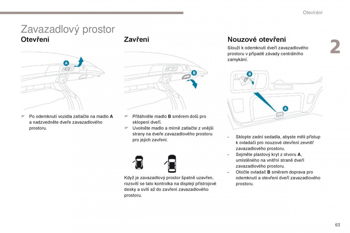 Peugeot 4008 navod k obsludze / page 65