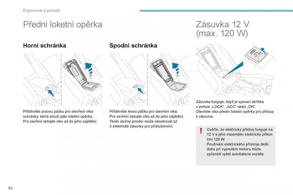 Peugeot 4008 navod k obsludze / page 94