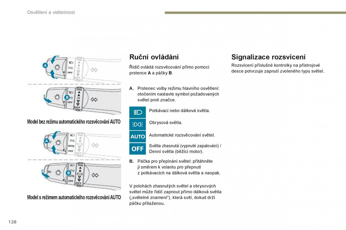 Peugeot 4008 navod k obsludze / page 130